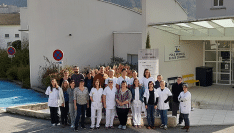 “Ici, c’est l'hôpital de Lamastre, ensemble engagés dans une démarche de soins humanistes”